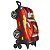 Mochila Escolar 3D Hot Wheels Turbo Max Ray - Vermelho - Imagem 3