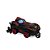Mochila Escolar Batman Chrome Wheels 3D com Lancheira MaxToy - Imagem 4