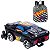 Mochila Escolar de Rodinhas 3D  Hot Wheels Night Shifter Diplomata - Imagem 1
