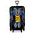 Mochila Escolar de Rodinhas 3D  Hot Wheels Night Shifter Diplomata - Imagem 2