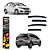 CALHA ACRILICA HONDA FIT / HONDA WR-V 2015/ 4 PORTAS - Imagem 1