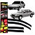 CALHA ACRILICA CHEVROLET MONZA 4 PORTAS DE 1984 A 1997 - Imagem 1