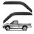 CALHA ACRILICA CHEVROLET S10 2 PORTAS 1995/ - Imagem 1