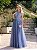 Vestido Lavanda Para Casamentos Madrinha Formatura Festas em tule Bordado - Imagem 11