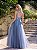 Vestido Lavanda Para Casamentos Madrinha Formatura Festas em tule Bordado - Imagem 17