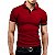 Camisa polo Masculina Slim Fit de manga curta Promoção - Imagem 19