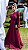 Vestido de Festa Marsala social Social Madrinhas Casamentos Convidadas - Imagem 1
