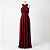 Vestido Longo Marsala Multiformas Madrinha Casamento Formatura – Visco Crepe com Forro - Imagem 5