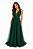 Vestido Verde Esmeralda Longo de Festa - Imagem 1