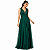 Vestido Verde Esmeralda Longo de Festa - Imagem 3