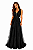 Vestido Longo de Festa em Tule para Madrinha e Formatura Elegante - Imagem 10