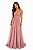 Vestido Longo de Festa em Tule para Madrinha e Formatura Elegante - Imagem 9