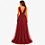 Vestido Longo de Festa em Tule para Madrinha e Formatura Elegante - Imagem 2