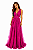 Vestido Longo de Festa em Tule para Madrinha e Formatura Elegante - Imagem 11