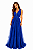 Vestido Longo de Festa em Tule para Madrinha e Formatura Elegante - Imagem 5