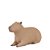 ESCULTURA CAPIVARA EM POLIRRESINA 15X10 - Imagem 4