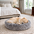 Cama Pet Nuvem Donuts Veludo Macia Cães/Gatos Confortável M - Imagem 1
