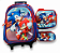 KIT MOCHILA RODINHA, LANCHEIRA E ESTOJO - HOMEM ARANHA - Imagem 2