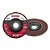 Discos Flap Cortag 115mm 4.1/2" G40 - Furo 22,22mm Óxido de Alumínio Fibra - Imagem 2