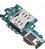 placa conector carga S21fe- original retirada - Imagem 1