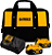 Kit 02 Baterias - 5AH 20 V c/ carregador + bolsa - Dewalt DCB205C2K-BR - Imagem 1