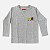 Camiseta Mescla Manga Longa Maxi Jr. - Imagem 1