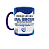 Caneca Azul Escuro - Imagem 1