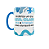 Caneca Azul Claro - Imagem 1