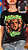Camiseta Mutante Rádio - Preto com Laranja e Verde - Imagem 1
