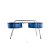 Comedouro Aramado Duplo NF Pet Azul 5 L - Imagem 1