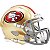 Capacete Decorativo NFL San Francisco 49ers - Imagem 1