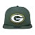 Boné New Era NFL Green Bay Packers Verde 9FIFTY Snapback - Imagem 1