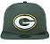 Boné NFL Green Bay Packers New Era Aba Reta 950 - Imagem 1