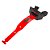 Protetor Bucal para Futebol Americano Shock Doctor Thunder Bolt Preto e Vermelho - Imagem 1