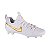 Chuteira de Futebol Americano Nike Huarache 9 Varsity Branca Com Logo Dourado - Imagem 1