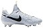Chuteira de Futebol Americano Nike Huarache 9 Varsity Cinza Claro e Preta - Imagem 2