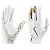 Luva de Futebol Americano para Recebedores Nike Vapor Jet 8.0 Branca e Dourada - Imagem 1