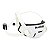 Protetor de Queixo Hard Cup para capacete SpeedFlex - Branco - Imagem 1