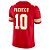Camisa NFL Kansas City Chiefs - Pacheco - Vermelha - F.U.S.E. Limited - Masculina Adulto e Infantil - Imagem 4