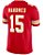 Camisa NFL Kansas City Chiefs - Mahomes - Vermelha - F.U.S.E. Limited - Masculina Adulto e Infantil - Imagem 4