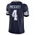 Camisa NFL Dallas Cowboys - Prescott - Azul - F.U.S.E. Limited - Masculina Adulto e Infantil - Imagem 4