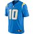 Camisa NFL Los Angeles Chargers - Herbert - Azul Claro - Vapor F.U.S.E. Limited - Masculina Adulto e Infantil - Imagem 6