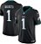 Camisa NFL Philadelphia Eagles - Hurts - Preta - Vapor F.U.S.E. Limited - Masculina Adulto e Infantil - Imagem 1