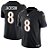 Camisa NFL Baltimore Ravens - Jackson - Preta - Vapor F.U.S.E. Limited - Masculina Adulto e Infantil - Imagem 1
