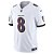 Camisa NFL Baltimore Ravens - Jackson - Branca - Vapor F.U.S.E. Limited - Masculina Adulto e Infantil - Imagem 3