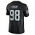 Camisa NFL Las Vegas Raiders - Crosby - Preta - Vapor F.U.S.E. Limited - Masculina Adulto e Infantil - Imagem 4