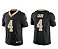 Camisa NFL New Orleans Saints - Carr - Preta - Vapor Limited - Masculina Adulto e Infantil - Imagem 1