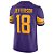Camisa NFL Minnesota Vikings - Jefferson - Roxo e Dourado - Vapor F.U.S.E Limited - Masculina Adulto e Infantil - Imagem 4