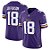 Camisa NFL Minnesota Vikings - Jefferson - Roxo e Branco - Vapor F.U.S.E Limited - Masculina Adulto e Infantil - Imagem 1