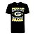 Camiseta NFL Green Bay Packers Jordan Love 10 Masculina Preta NTK Brand - Imagem 1